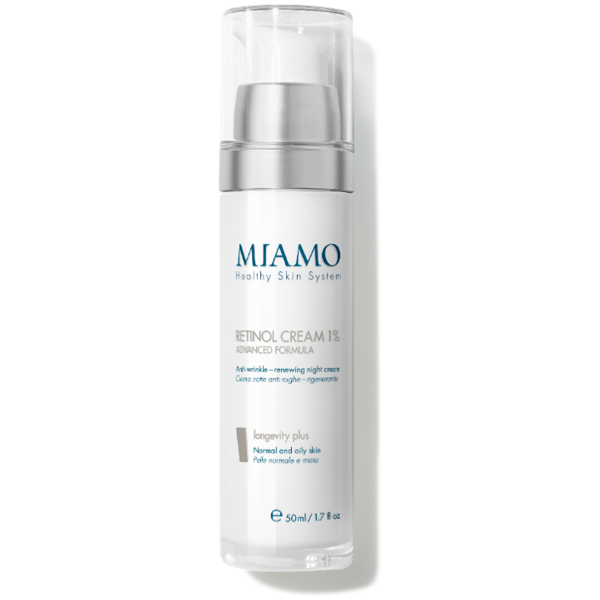 miamo longevity plus retinol cream 1% advanced formula 50 ml