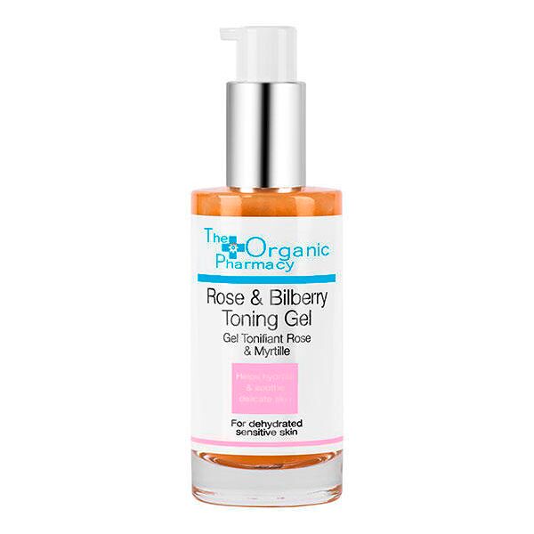 the organic pharmacy rose & bilberry toning gel 50 ml