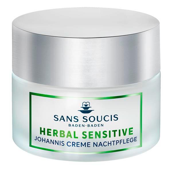 sans soucis herbal sensitive johannis cream night care 50 ml