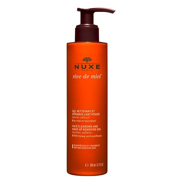 nuxe rêve de miel gel detergente e struccante 200 ml