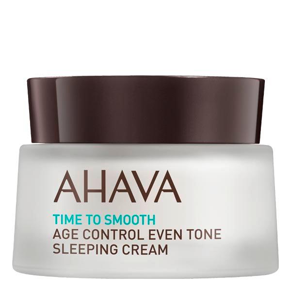 ahava time to smooth age control even tone sleeping cream 50 ml