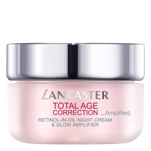 lancaster total age correction amplified retinol-in-oil night cream & glow amplifier 50 ml