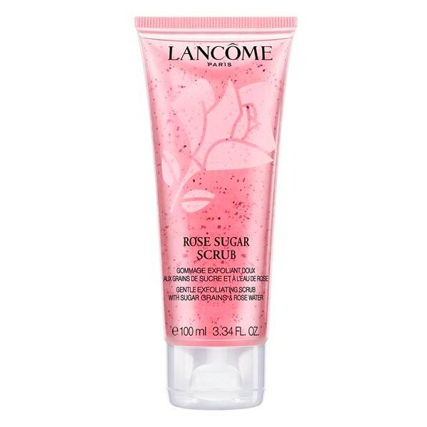 lancome rose sugar scrub gentle exfoliating scrub gesichtsmaske 100 ml