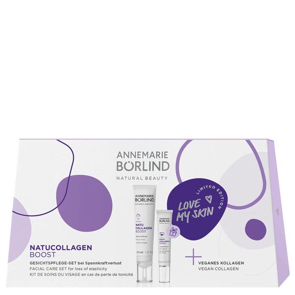 annemarie bÖrlind natucollagen boost set di cura del viso love my skin edizione limitata