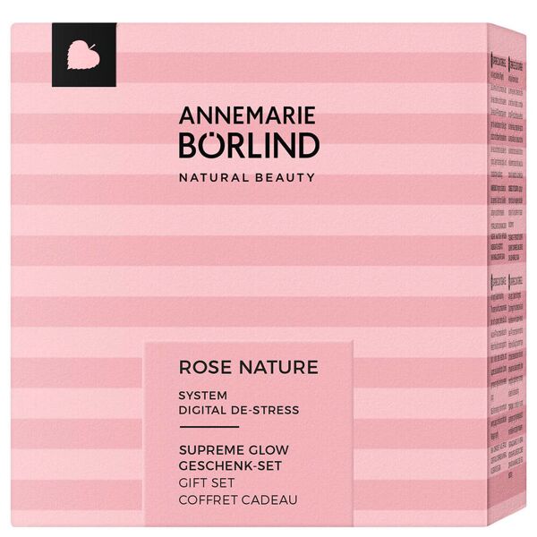 annemarie bÖrlind rose nature set regalo supreme glow edizione limitata