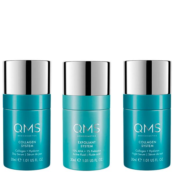 qms collagen + exfoliant set medium 3 x 30 ml