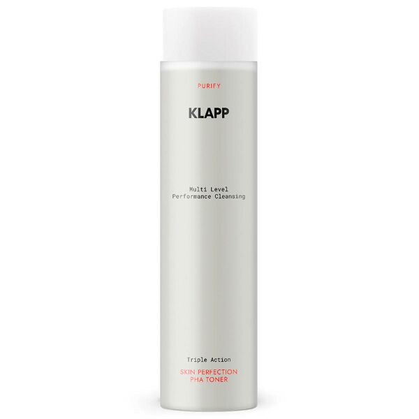 klapp multi level performance cleansing triple action skin perfection pha toner 200 ml