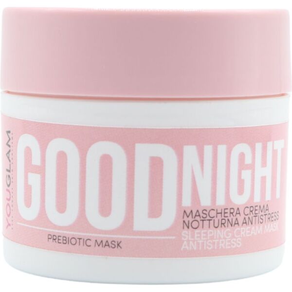 you glam good night maschera crema notturna antistress 100 ml