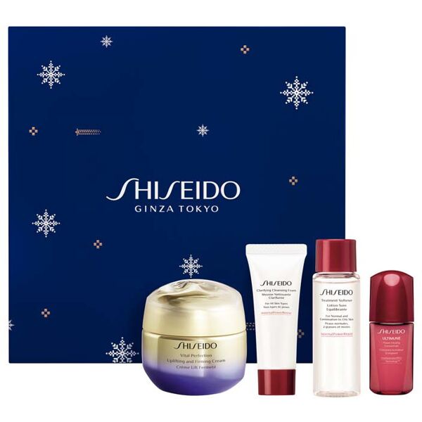 shiseido vital perfection - uplifting and firming cream confezione vital perfection holiday kit