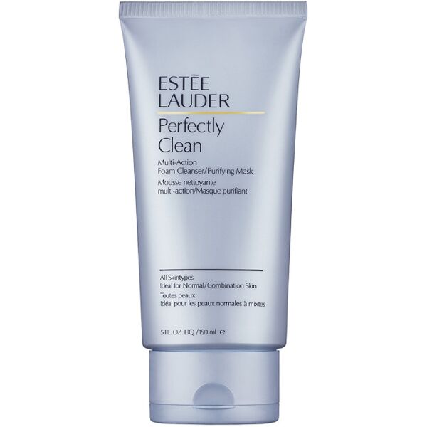 estee lauder perfectly clean multi-action foam cleanser/puryfying mask 150 ml