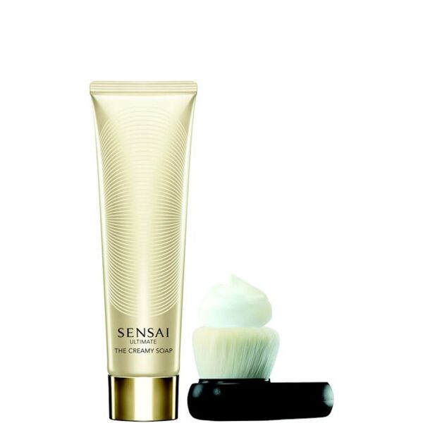sensai ultimate - the creamy soap 125 ml + brush