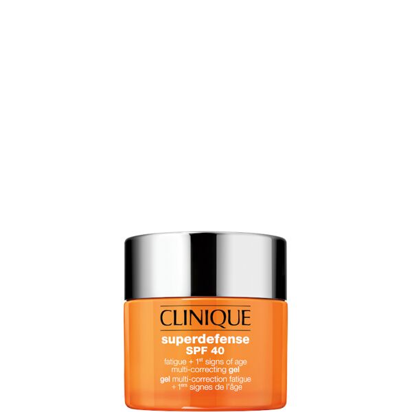 clinique superdefense spf 40 gel prevenzione antietà + anti-fatica tipo 1, 2, 3, 4 30 ml