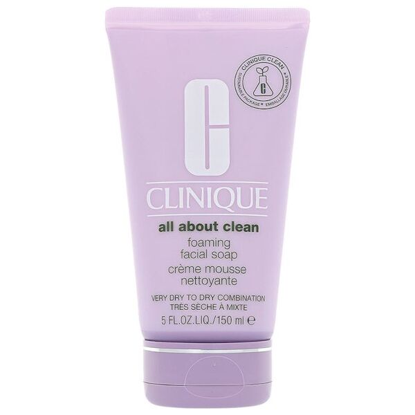 clinique foaming facial soap - detergente in schiuma - pelli tutti i tipi di pelle 150 ml