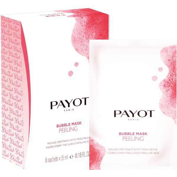 payot les démaquillantes - bubble mask 8 sacchetti x 5 ml