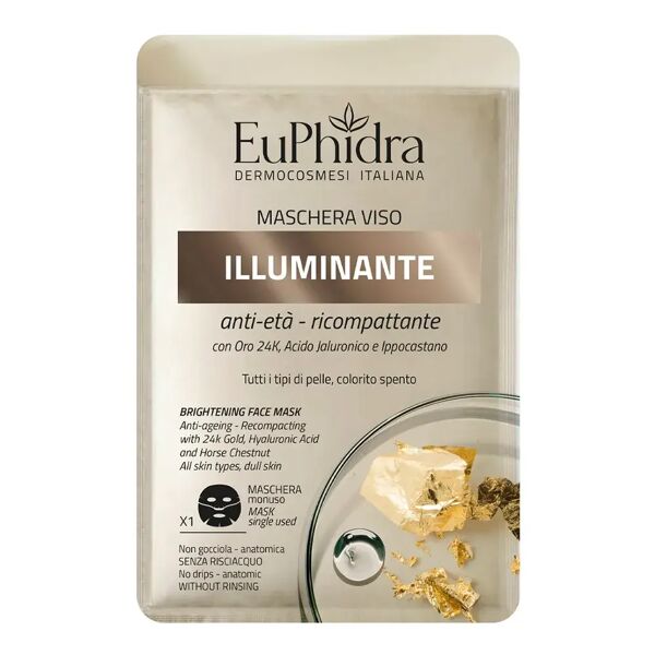 euphidra maschera monouso illuminante 1 pezzo