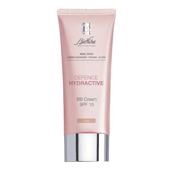 bionike defence hydractive bb cream light spf 15 uniformante viso 40 ml