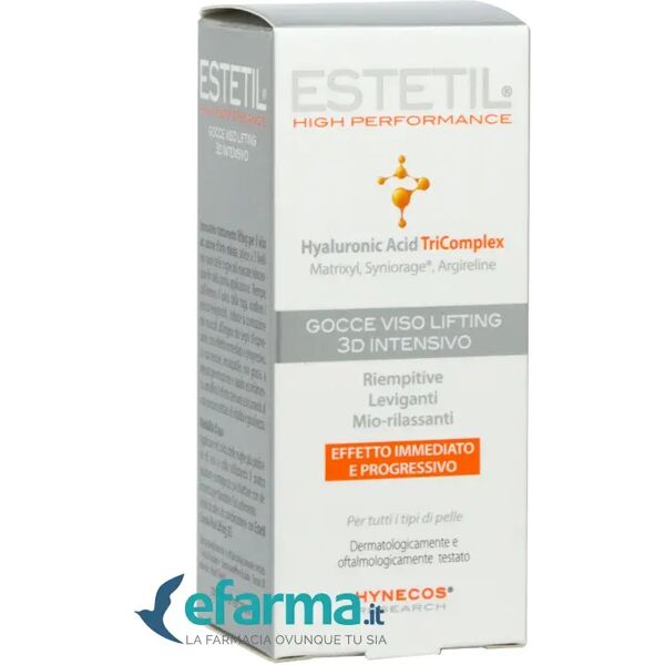 estetil gocce lifting 3d trattamento antietà 15 ml