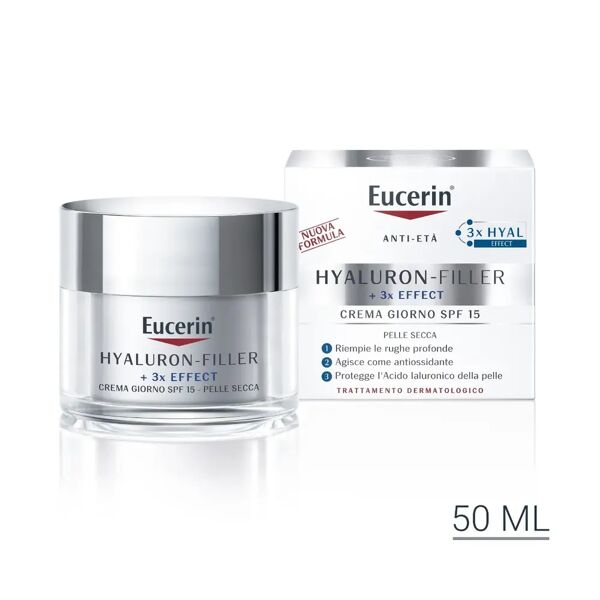 eucerin hyaluron-filler giorno crema antirughe pelle secca 50 ml