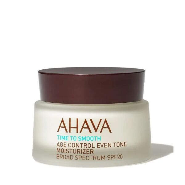 ahava time to smooth crema viso spf 20 antietà 50 ml