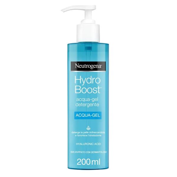 neutrogena hydro boost acqua gel detergente viso 200 ml