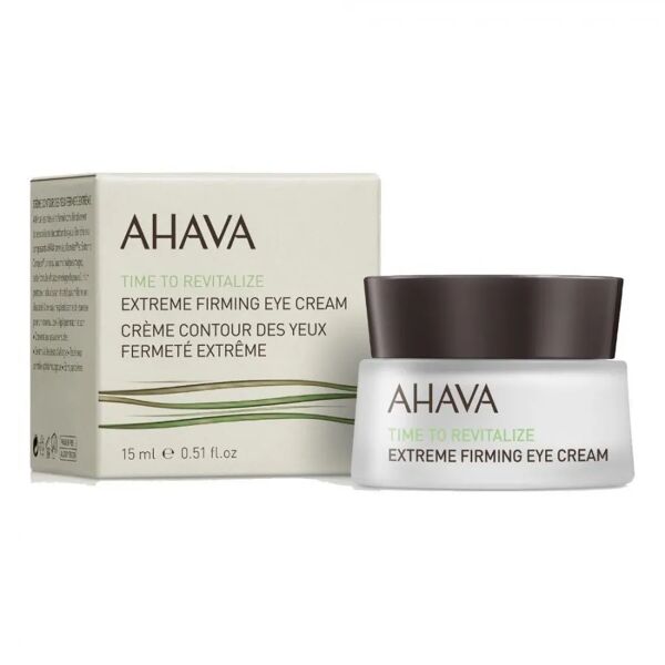 ahava time to revitalize extreme crema tonificante contorno occhi 15 ml