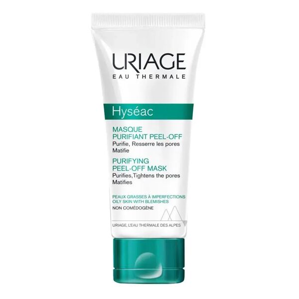 uriage hyséac maschera peel off pelle grassa o a tendenza acneica 50 ml