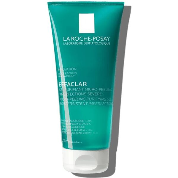 la roche posay la roche-posay effaclar gel micro peeling purificante 200 ml