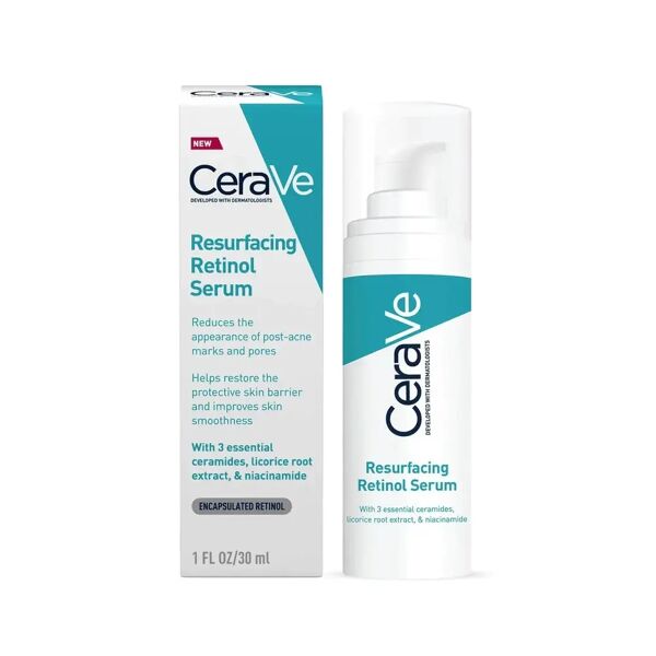 cerave siero rigenerante con retinolo per acne 30 ml