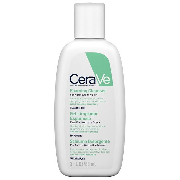 cerave cve schiuma det.viso 88ml