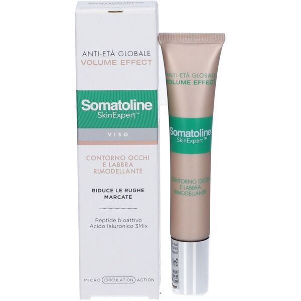 somatoline cosmetic volume effect crema occhi e labbra levigante anti-age 15 ml