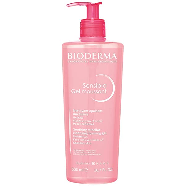 bioderma sensibio gel moussant 500ml