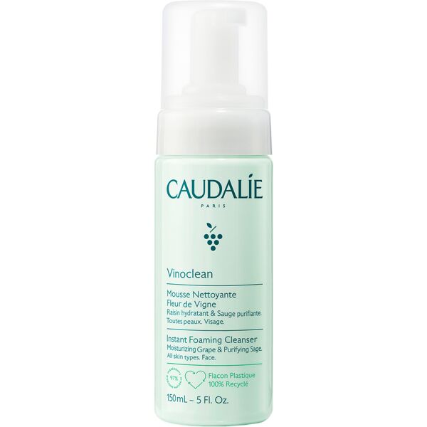 caudalie vinoclean schiuma detergente 150 ml