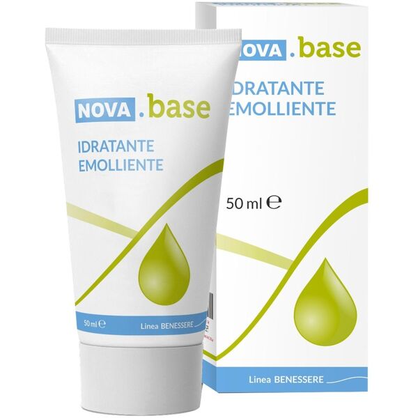 nova argentia nova base crema idratante emolliente rinfrescante tubo 50 ml