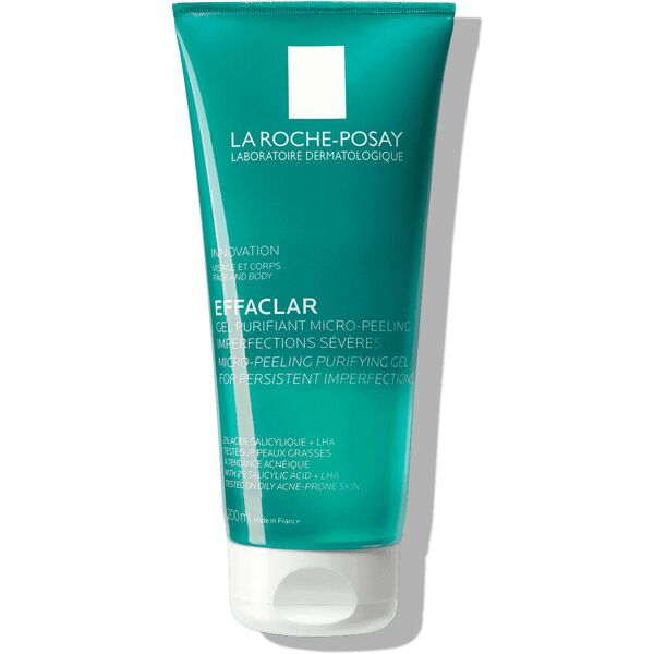 la roche-posay effaclar - gel purificante micro-peeling imperfezioni severe 200ml