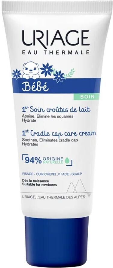 Uriage Bébè - 1er Soin Croutes De Lait Crema Trattamento Crosta Lattea, 40ml