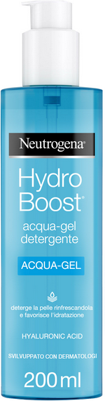 Johnson & Johnson Neutrogena Hydro Boost Acqua-Gel Detergente 200ml