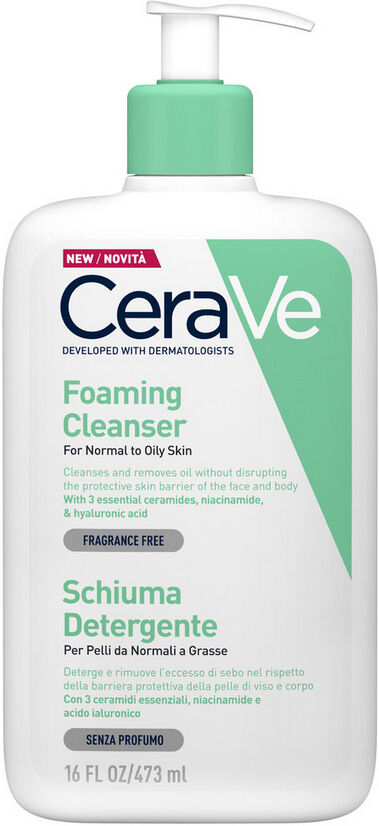 L'Oreal Cerave Schiuma Detergente Viso 473ml