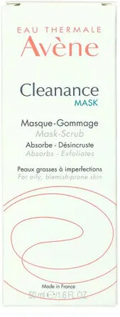 Avene Avène Cleanance Mask Scrub Maschera Esfoliante Per Pelle Grassa 50 Ml