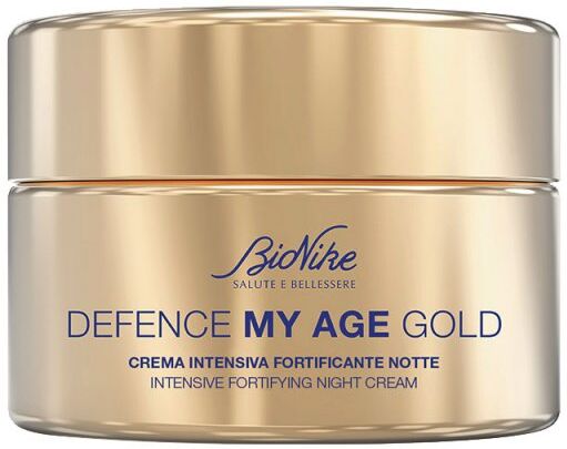 Defence My Age Gold - Crema Intensiva Fortificante Notte Bionike 50ml