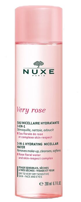 Nuxe Acqua micellare idratante 3 in 1 Very Rose 200 ml