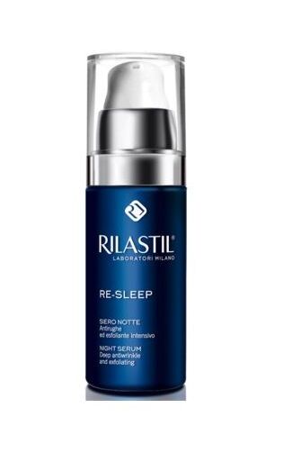 Rilastil Re-Sleep Siero Notte Viso Antirughe Esfoliante 30 ml