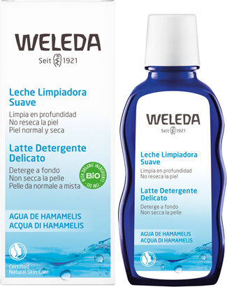 Weleda Latte Detergente Delicato all' Acqua di Hamamelis - Pelle Normale o Mista