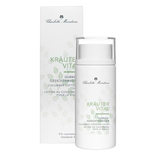 Charlotte Meentzen Kräutervital Tonico per il viso al cetriolo 150 ml