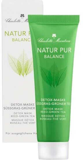 Charlotte Meentzen Natur Pur BALANCE Maschera disintossicante al tè verde dell'erba dolce 30 ml