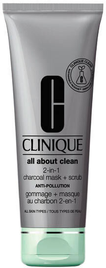 Clinique All About Clean 2-in-1 Charcoal Mask + Scrub 100 ml