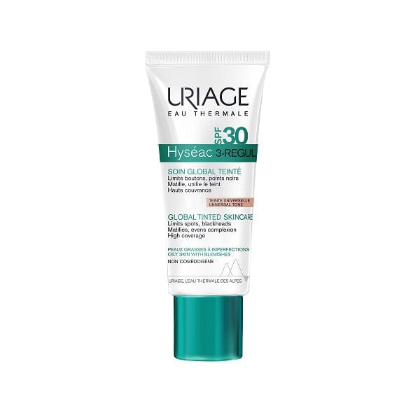 URIAGE Hyséac 3-regul Crema Colorata Spf 30 Tubo 40 Ml