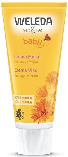 WELEDA Crema Viso Calendula Bio Protegge Idrata 50 Ml