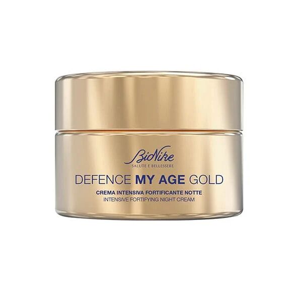 BIONIKE Defence My Age Gold Crema Intensiva Fortificante Notte Vaso 50 Ml