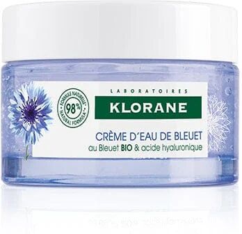 KLORANE Crema D’Acqua Di Fiordaliso Bio e Ac Ialuronico Origine Vegetale 50 Ml