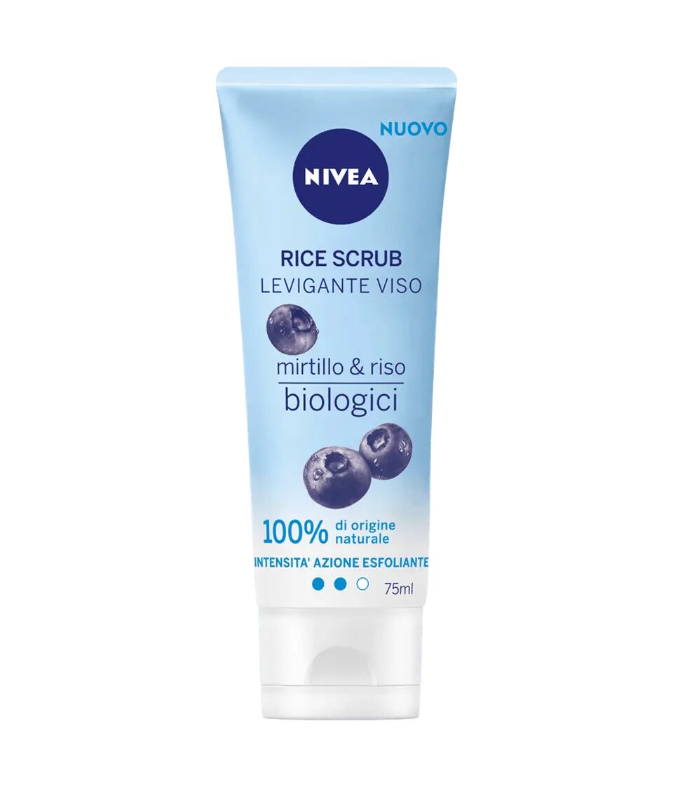 Nivea Rice Scrub Levigante Viso Al Mirtillo E Riso 75 ml